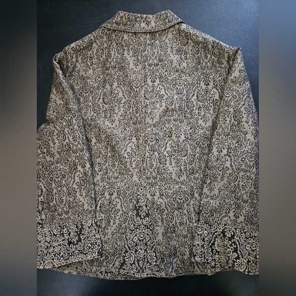 NWOT - J. Jill Tapestry Dark Bronze Blazet - Size 18W - Picture 10 of 11